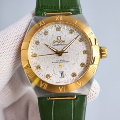 OMEGA Constellation Solid Stainless Steel and Gold 39mm Watch